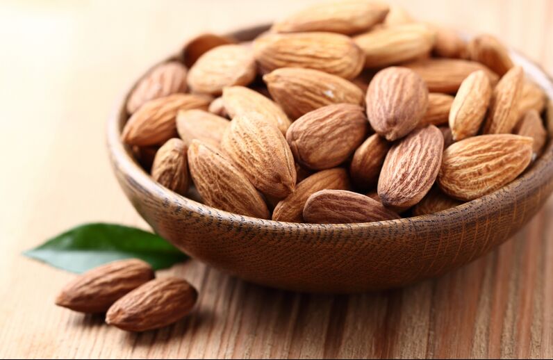 Eating almonds helps increase a man's sex drive