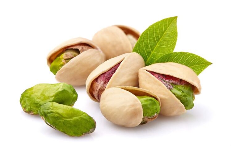 Pistachios increase sexual desire and orgasm brightness in a man