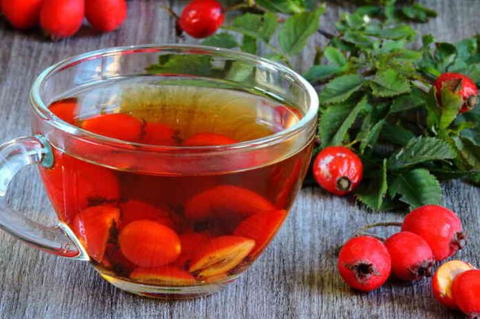 Using a decoction based on wild rose and hawthorn will have a positive effect on potency. 