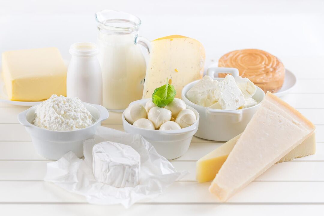 dairy products for power